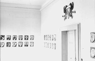 Offenburg: Wappen im Landratsamt, Vorraum, Teilansicht