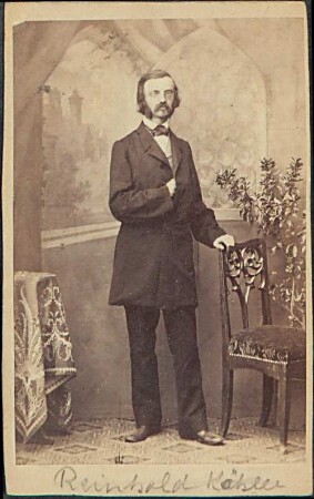 Reinhold Köhler, stehend