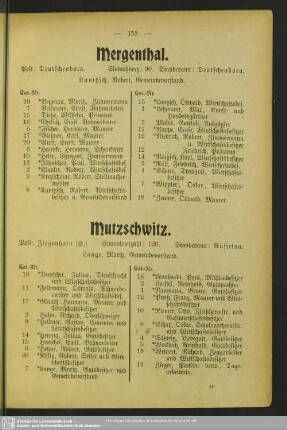 Mergenthal