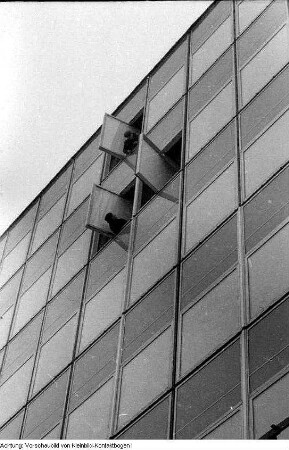 Dresden, Postplatz, Januar 1969