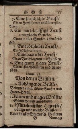 Num.28. Von denen Brüsten.