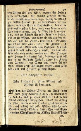 Das achtzehnte Kapitel.