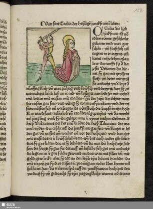 Von sant Cecilia der heyligen junckfrawen leben