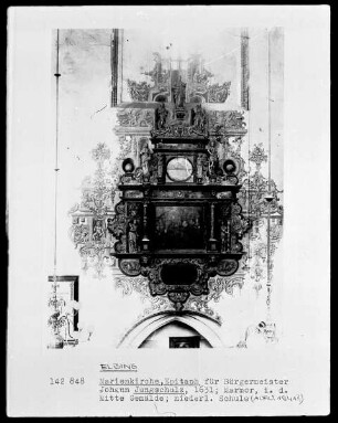 Epitaph des Bürgermeisters Johann Jungschulz