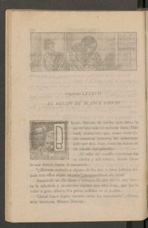 Capítulo LXXXVII - El delito de Blanca Nieves
