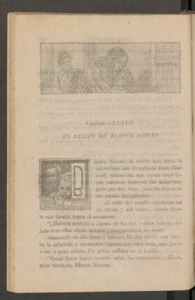 Capítulo LXXXVII - El delito de Blanca Nieves