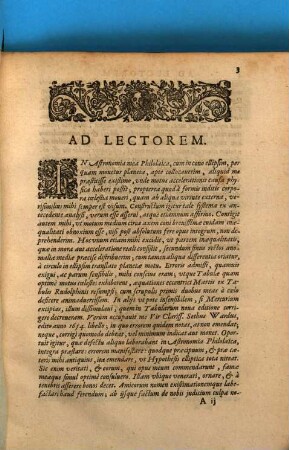Astronomiae Philolaicae fundamenta clarius explicata et asserta adv. Sethi Wardi ... impugnationem