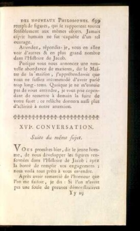 XVIe. Conversation. Suite du même sujet