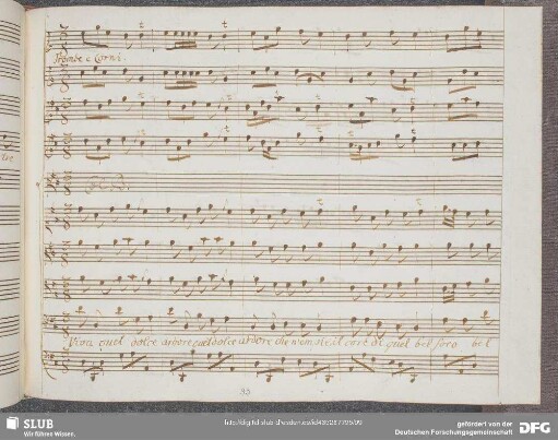 Coro: Viva quel dolce ardore