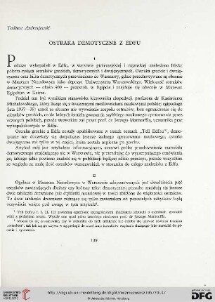 2: Ostraka demotyczne z Edfu