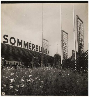 Sommerblumenschau am Funkturm, Berlin-Charlottenburg: Eingang