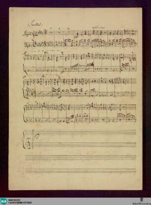 Masses. Sketches - Don Mus.Ms. 879 : Coro maschile, winds; F; StrK WoO 6.03b