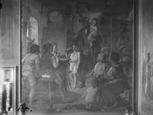 "Vaterländische Geschichtsgalerie": Johann Pöppel, ... gründet das Waisenhaus in München, im Jahre 1751