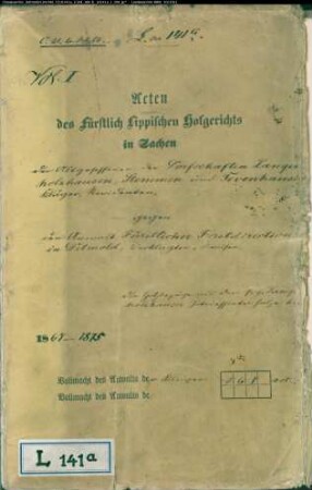 Langenholzhausen, Stemmen, Tevenhausen, Alteingesessene gegen Forstdirektion - Holz aus dem Langenholzhauser Interessentenholz