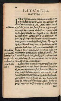 Liturgia Baptismi.