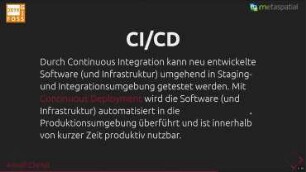 DevOps für die GDI 4.0 – agil stabil