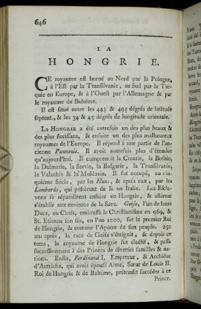 [Chapitre XIII.] La Hongrie.