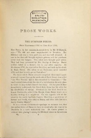 The works of Robert Burns : (Edited by Wm. Scott Douglas), 6