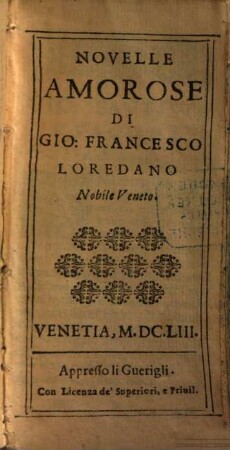 Novelle amorose