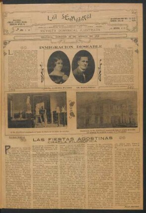 1925,1,4: año 1, número 4 (domingo 30 de agosto de 1925)