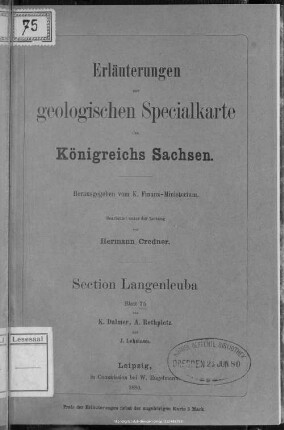 75: Section Langenleuba : Blatt 75