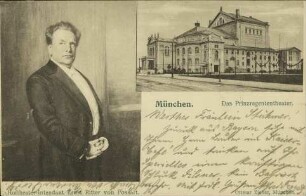 Hoftheater-Intendant Ernst Ritter von Possart.