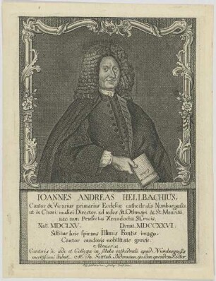 Bildnis des Ioannes Andreas Hellbachius
