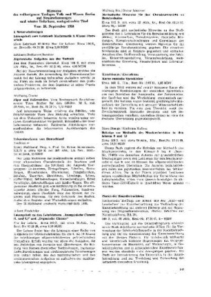 Hinweise des volkseigenen Verlages Volk und Wissen Berlin auf Neuerscheinungen und wieder lieferbare, nachgedruckte Titel : vom 26. September 1964