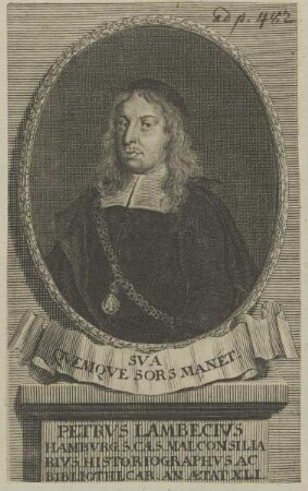 Bildnis des Petrus Lambecius