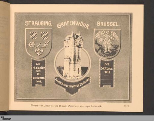 Straubing, Lager Grafenwöhr, Brüssel (Innenstadt)