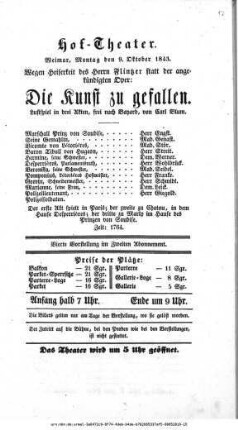 Die Kunst zu gefallen
