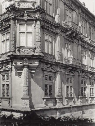 Mainz, Kurfürstliches Schloss, Ostflügel von Südosten