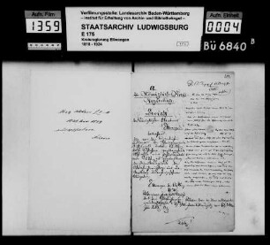 Schuldenwesen der Gesamtgemeinde Bühlerzell