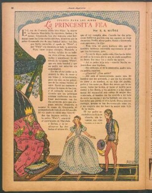La princesita fea : Cuento para los niños