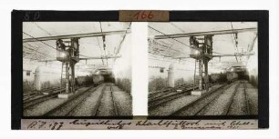 Neuzeitlicher Schachtfüllort mit Stellwerk, Zeche Gneisenau
