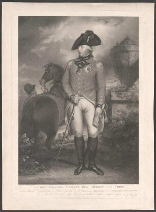 Porträt Georg III., König von Großbritannien (1738-1820)