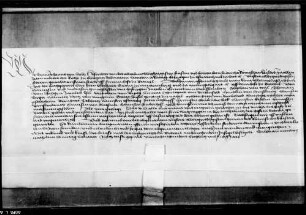 Der Hofrichter zu Rottweil erklärt auf Klage Graf Eberhards V. die Truchsessen Hans und Andreas von Höfingen mit 21 anderen in die Acht des Hofgerichts.