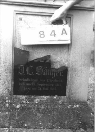 Grabstein 84A