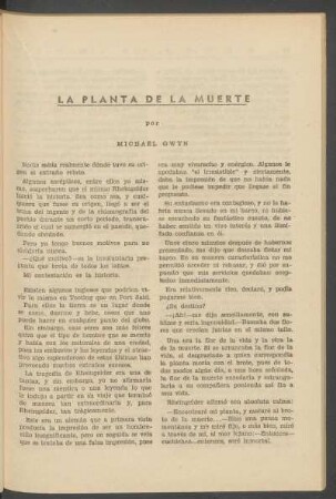 La planta de la muerte