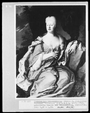 Bildnis der Herzogin Antoinette Amalie von Braunschweig