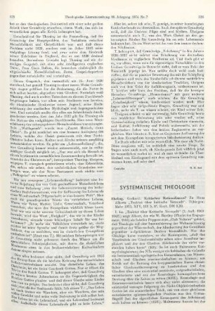 526-529 [Rezension] Ebeling, Gerhard, Kritischer Rationalismus?