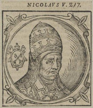 Bildnis von Papst Nicolaus V.