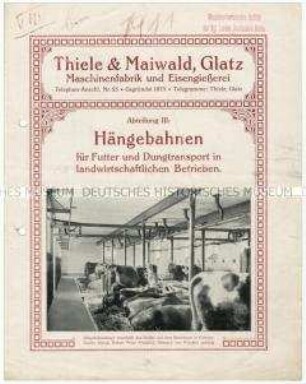 Hängebahnen in der Landwirtschaft