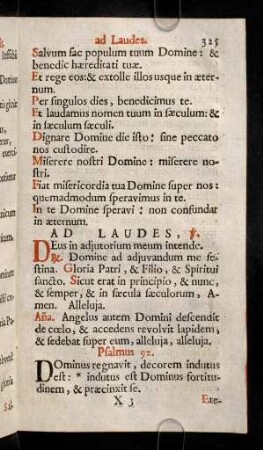 325-332, Ad Laudes.