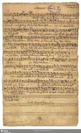 Stabat mater - Mus.3356-E-510a : V (4), Coro, orch; Hob XXbis