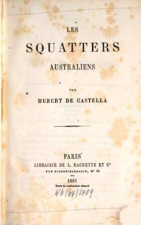 Les squatters australiens