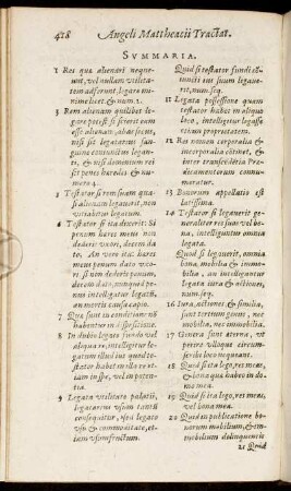 [Caput XVII. De Substantia legatorum & fideicommissorum.]