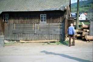 Müller auf dem Weg zur Mühle, OT Meernach