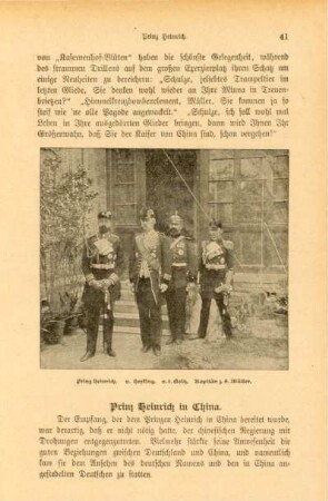 Prinz Heinrich in China