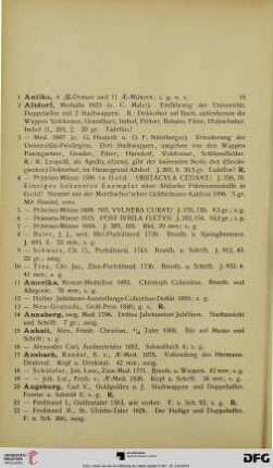 [Gold-, Silber- und Denkmünzen aus verschiedenem Besitz] (Nr. 1-50)